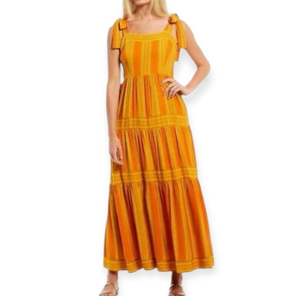 A Love A Marmalade Multicolored Maxi Dress - Picture 1 of 4
